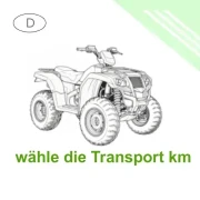 Quad, ATV oder UTV Transport