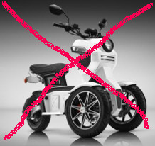 Blitz Bus, Leichtkraftrad bis 350 cm³