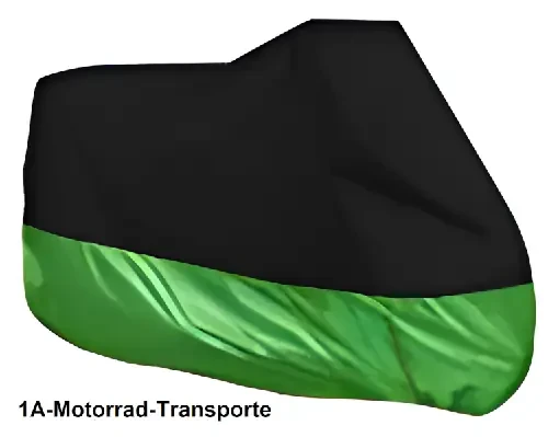 Motorrad Abdeckplane mit Schloßloch