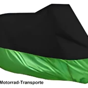 Motorrad Abdeckplane mit Schloßloch
