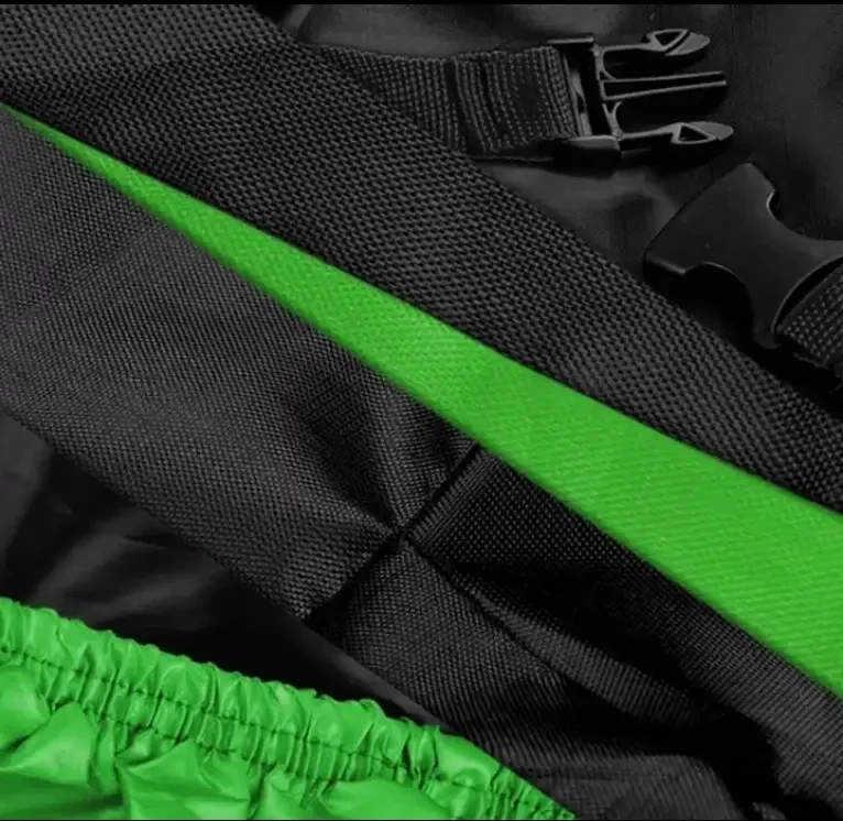 Motorrad Abdeckplane mit Schloßloch