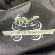 Motorrad Abdeckplane mit Schloßloch