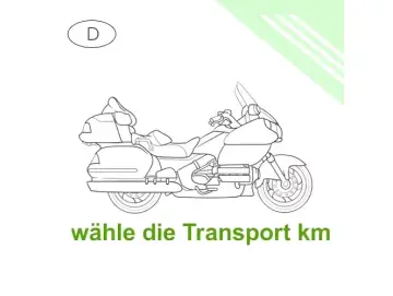 Motorradtransport ab 1351 cm³, bundesweit