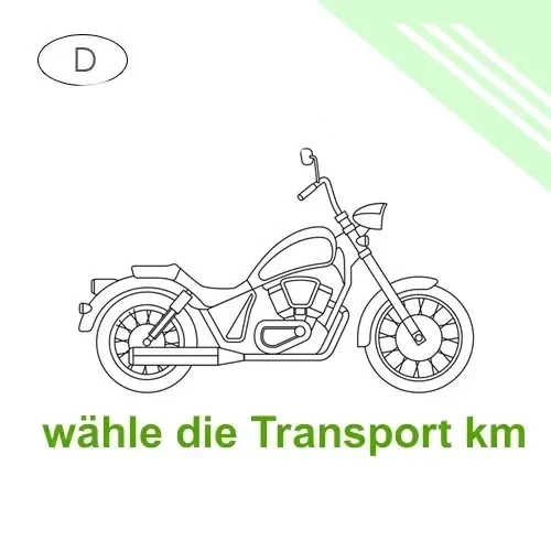 Motorrad Transport bis 798 cm³ in D