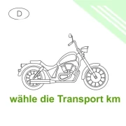 Motorrad Transport bis 798 cm³ in D