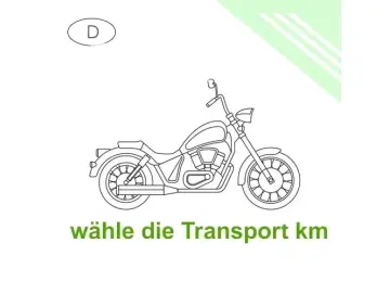 Motorrad Transport bis 798 cm³ in D