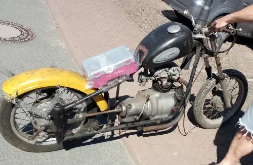 1A Motorrad Transporte, Motorradtransport AWO 450