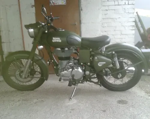 royal enfield, 1A Motorrad Transporte