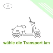 Roller Transport bunderweit bis max 160 kg oder 250 cm³