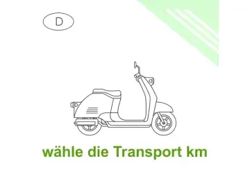 Roller Transport bunderweit bis max 160 kg oder 250 cm³