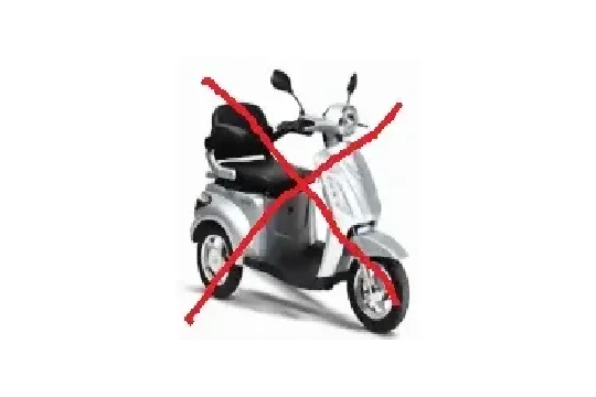 1A Motorrad Transporte, 3 Rad Senioren-Mobil